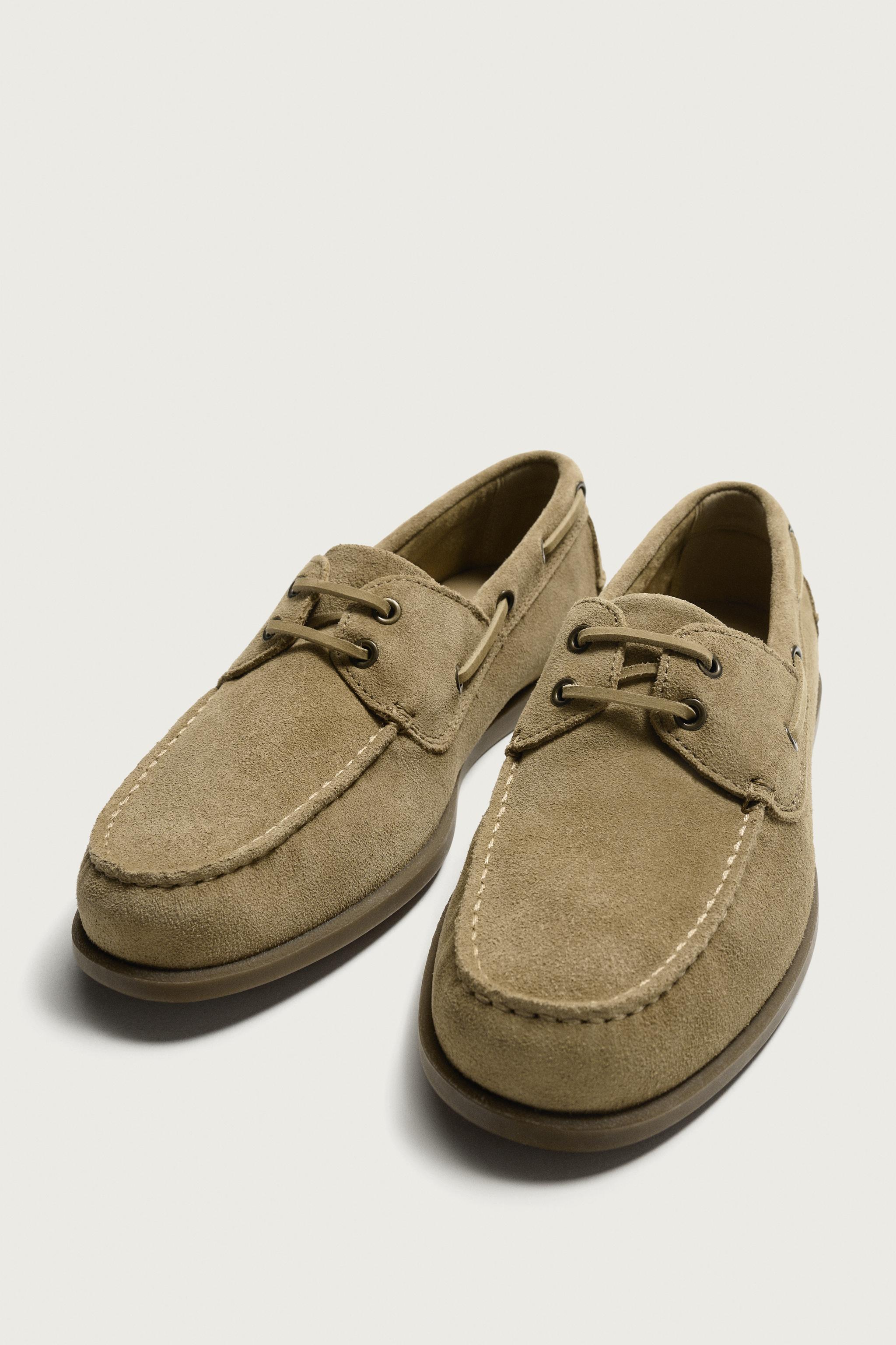 CHAUSSURES BATEAU EN CUIR